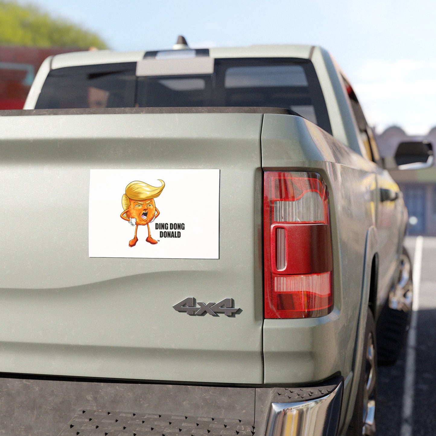 Ding Dong Donald Car Magnets - Funny Add On For Your Vehicle , Election Gifts