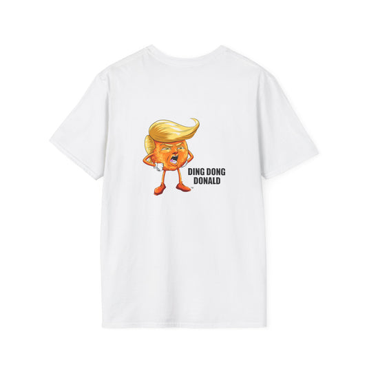 Ding Dong Donald T-Shirt, Funny Political Tee, Unisex Graphic Shirt, Humor Apparel, Gift for Election Enthusiasts