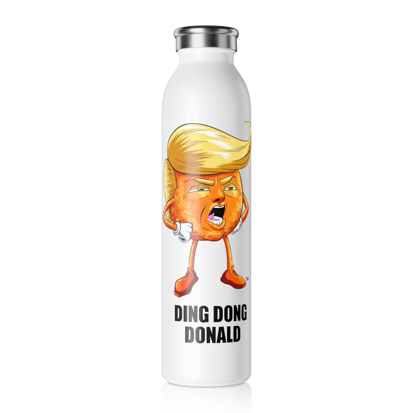 Ding Dong Donald Slim Water Bottle - Quirky Drinkware for Fun Lovers, Humorous Gift, Political Memes, Eco-Friendly Hydration, Party [...]