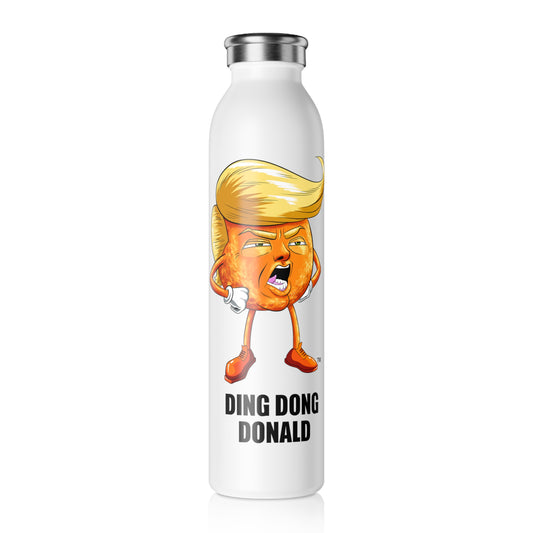 Ding Dong Donald Slim Water Bottle - Quirky Drinkware for Fun Lovers, Humorous Gift, Political Memes, Eco-Friendly Hydration, Party [...]